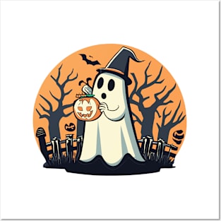 Trick or Treat - Halloween Ghost Posters and Art